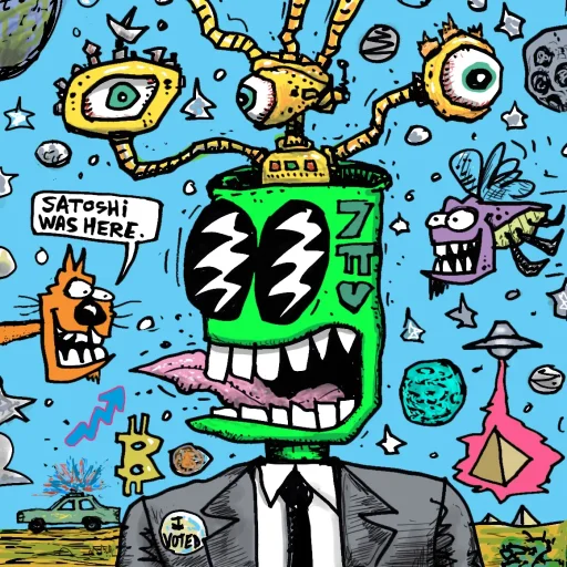Alien Ordinal Artifacts collection artwork