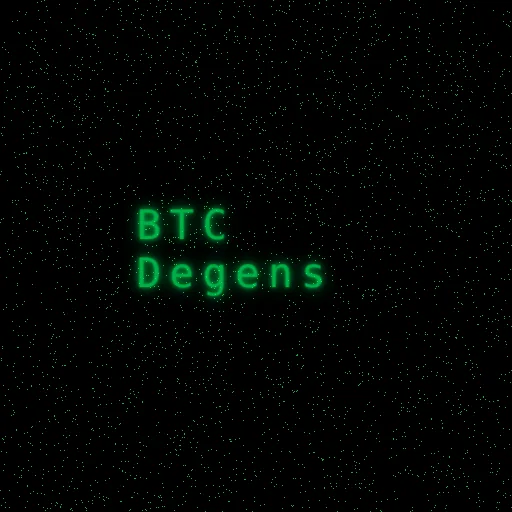 BTC Degens collection artwork